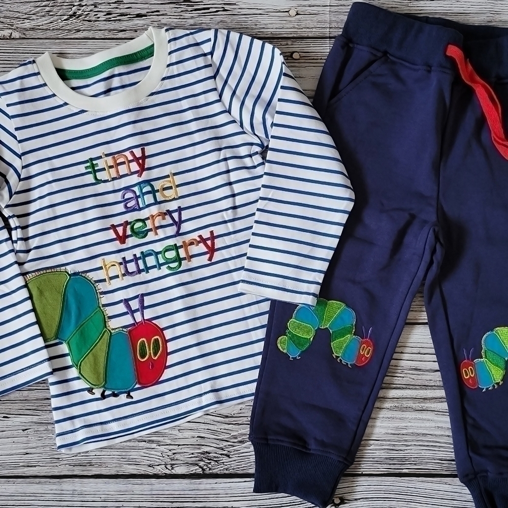 The Very Hungry Caterpillar Outfit NWT